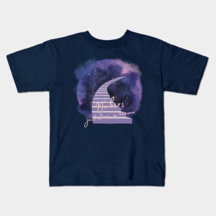 No bars, just stars, in heaven Kids T-Shirt